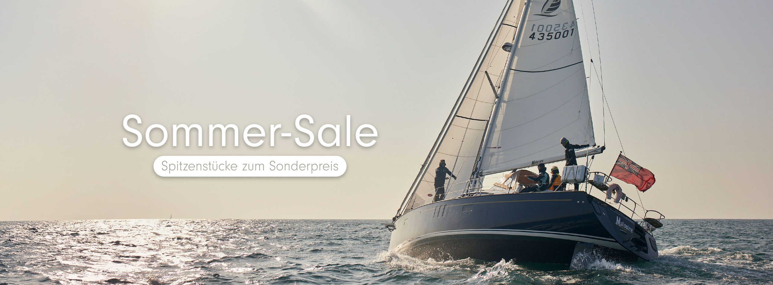 Summer Sale Desktop Banner DE